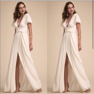 Bhldn Mendoza Dress Ivory